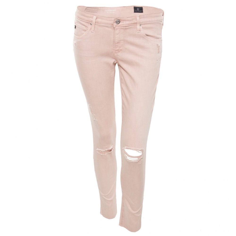 Adriano Goldschmied AG The Legging Ankle pink jean size 31